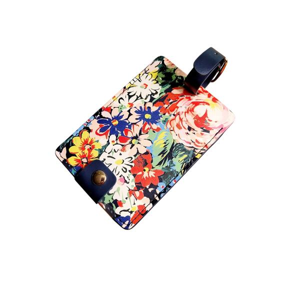 ban.do Accessories - Ban.do Flower Shop Leatherette Luggage Tag